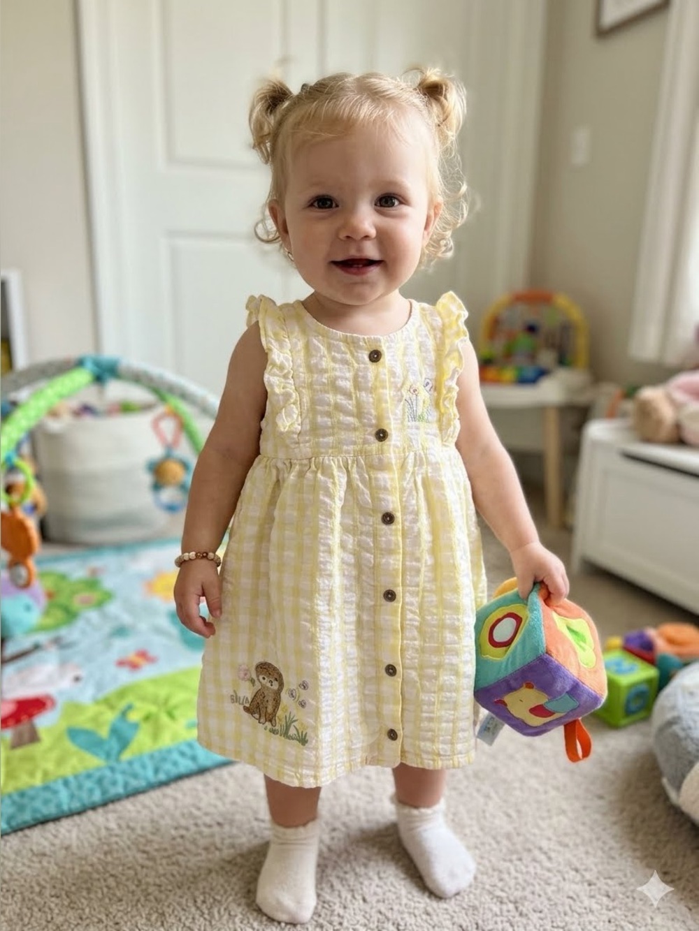 Fred & Flo Pure Cotton Sundress 18-24 months